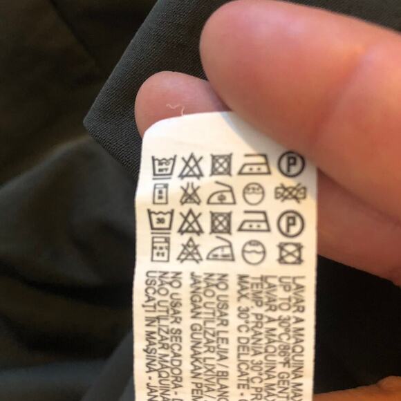 Zara Woman Gray Paperbag Mini Skirt Pull-On Elastic Waist Casual Skirt Size XS - Picture 6 of 7